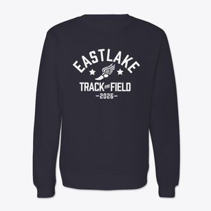 Eastlake Elementary School Track and Field Crewneck Sweatshirt