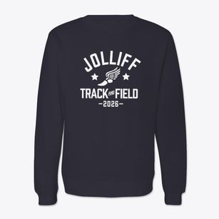 Jolliff Middle School Track and Field Crewneck Sweatshirt