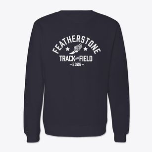 Featherstone Elementary School Track and Field Crewneck Sweatshirt