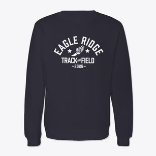 Eagle Ridge Middle School Track and Field Crewneck Sweatshirt