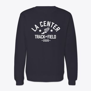 La Center High School Track and Field Crewneck Sweatshirt