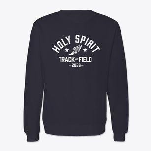 Holy Spirit School Track and Field Crewneck Sweatshirt