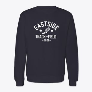 Eastside Christian School Track and Field Crewneck Sweatshirt