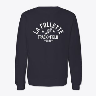 La Follette High School Track and Field Crewneck Sweatshirt