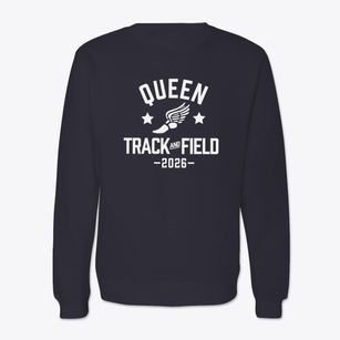 Queen Of Apostles School Track and Field Crewneck Sweatshirt