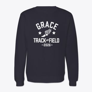 Grace Lutheran School Track and Field Crewneck Sweatshirt