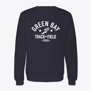Green Bay Christian School Track and Field Crewneck Sweatshirt
