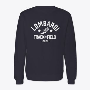 Lombardi Middle School Track and Field Crewneck Sweatshirt