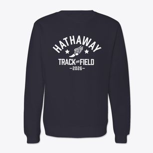Hathaway School Track and Field Crewneck Sweatshirt