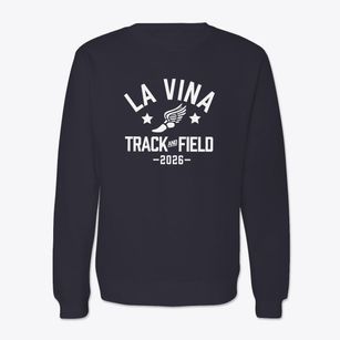 La Vina Middle School Track and Field Crewneck Sweatshirt