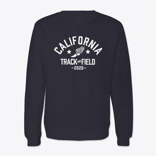 California High School Track and Field Crewneck Sweatshirt