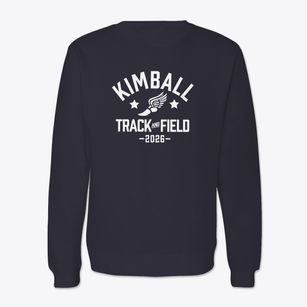 Kimball Elementary School Track and Field Crewneck Sweatshirt