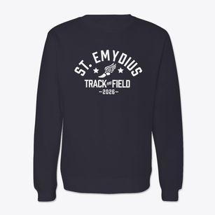 Saint Emydius School Track and Field Crewneck Sweatshirt