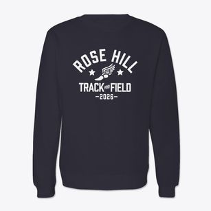 Rose Hill Elementary School Track and Field Crewneck Sweatshirt