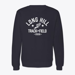 Long Hill Elementary School Track and Field Crewneck Sweatshirt