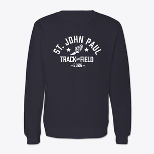 St. John Paul The Great Academy Track and Field Crewneck Sweatshirt