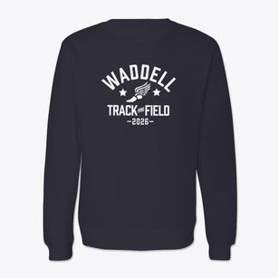 Waddell Elementary School Track and Field Crewneck Sweatshirt
