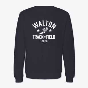 Walton Charter Academy Track and Field Crewneck Sweatshirt