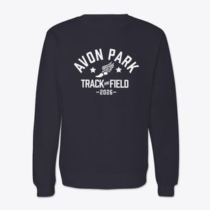 Avon Park Middle School Track and Field Crewneck Sweatshirt