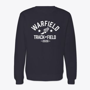 Warfield Elementary School Track and Field Crewneck Sweatshirt