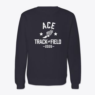 Ace Academy Track and Field Crewneck Sweatshirt