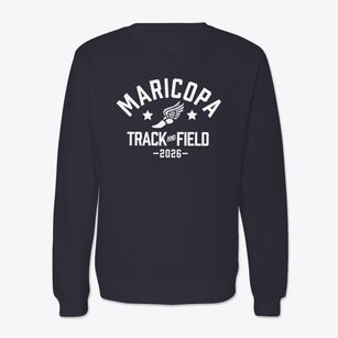Maricopa Middle School Track and Field Crewneck Sweatshirt