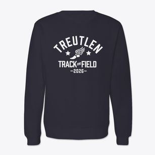 Treutlen High School Track and Field Crewneck Sweatshirt