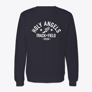 Holy Angels School Track and Field Crewneck Sweatshirt