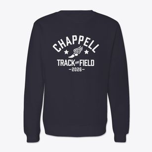 Chappell Elementary School Track and Field Crewneck Sweatshirt