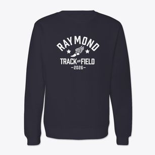 Raymond Elementary School Track and Field Crewneck Sweatshirt