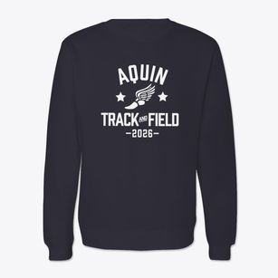 Aquin Catholic High School Track and Field Crewneck Sweatshirt