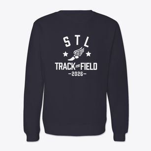 S T L Track and Field Crewneck Sweatshirt
