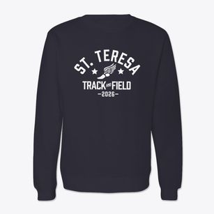St. Teresa Track and Field Crewneck Sweatshirt