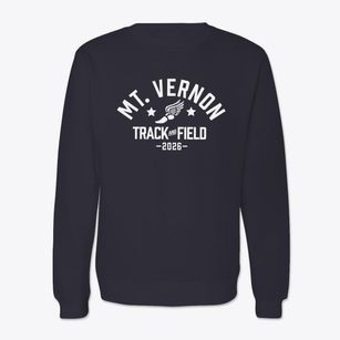 Mt. Vernon Saint Mary Track and Field Crewneck Sweatshirt