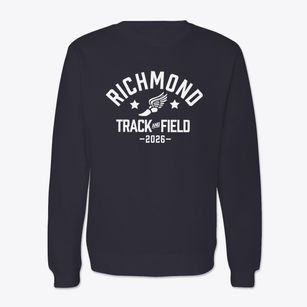 Richmond Grade School Track and Field Crewneck Sweatshirt