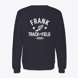 Frank H Wheeler Elementary School 4 Track and Field Crewneck Sweatshirt