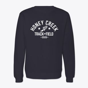 Honey Creek Middle School Track and Field Crewneck Sweatshirt