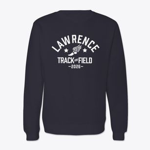 Lawrence Elementary School Track and Field Crewneck Sweatshirt