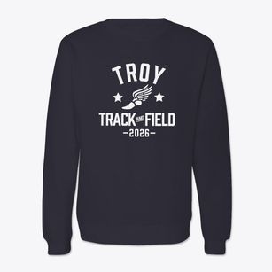 Troy Elementary School Track and Field Crewneck Sweatshirt