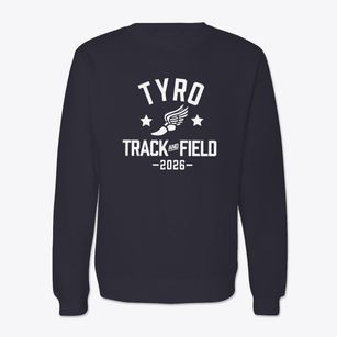 Tyro Community Christian School Track and Field Crewneck Sweatshirt