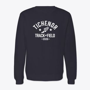 Tichenor Middle School Track and Field Crewneck Sweatshirt