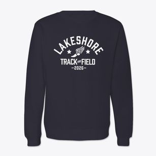 Lakeshore Elementary School Track and Field Crewneck Sweatshirt