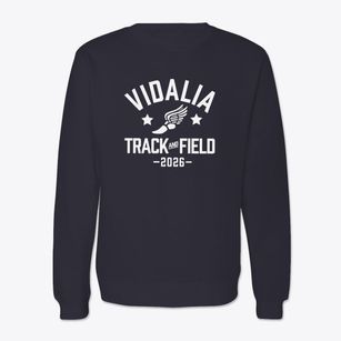 Vidalia High School Track and Field Crewneck Sweatshirt