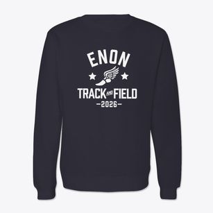 Enon Elementary School Track and Field Crewneck Sweatshirt