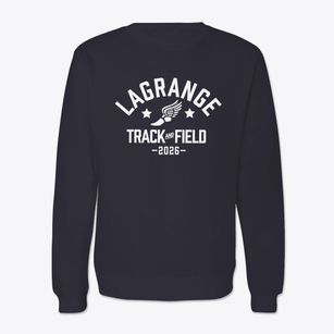 Lagrange High School Track and Field Crewneck Sweatshirt
