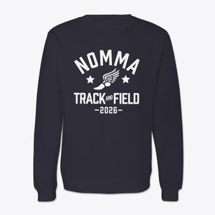 New Orleans Military Maritime Academy Track and Field Crewneck Sweatshirt