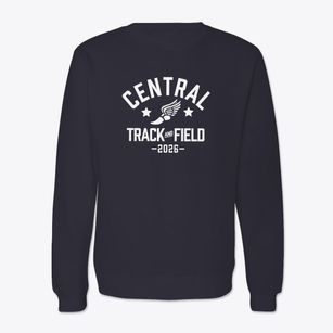 Central Middle School Track and Field Crewneck Sweatshirt