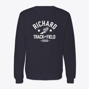 Richard Elementary School Track and Field Crewneck Sweatshirt