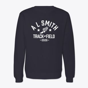 A L Smith Elementary School Track and Field Crewneck Sweatshirt