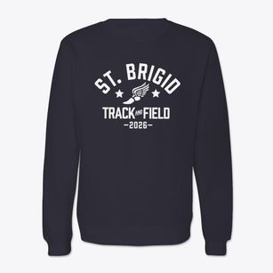 Saint Brigid Track and Field Crewneck Sweatshirt